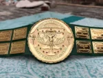 BIG GREEN 3D CNC CHAMPIONSHIP BELT | Elite Belts - Image 5