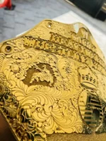 Big Gold World Heavyweight Championship Replica Title Belt | Elite Belts - Image 2