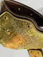 Premium Crumrine Big Gold Championship Belt | Elite Belts - Image 5