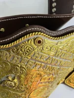 Premium Crumrine Big Gold Championship Belt | Elite Belts - Image 6
