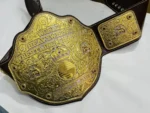 Premium Crumrine Big Gold Championship Belt | Elite Belts