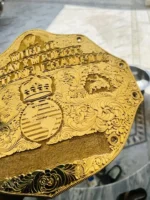 Big Gold World Heavyweight Championship Replica Title Belt | Elite Belts - Image 4