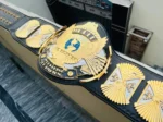 Winged Eagle Dual Plated Championship Replica Title Belt | Elite Belts