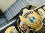 Winged Eagle Dual Plated Championship Replica Title Belt | Elite Belts - Image 7