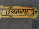 WrestleMania 41 Golden Championship Replica Title Belt | Elite Belts - Image 4