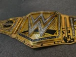 WrestleMania 41 Golden Championship Replica Title Belt | Elite Belts - Image 8