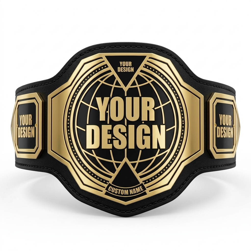 9 Elite Custom Championship Belt - Image 1