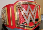 Red Universal Championship Replica Title Belt | Elite Belts