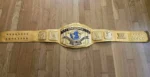 INTERCONTINENTAL YELLOW CNC Championship Belt | Elite Belts - Image 3