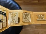 INTERCONTINENTAL YELLOW CNC Championship Belt | Elite Belts - Image 4