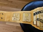 INTERCONTINENTAL YELLOW CNC Championship Belt | Elite Belts - Image 5