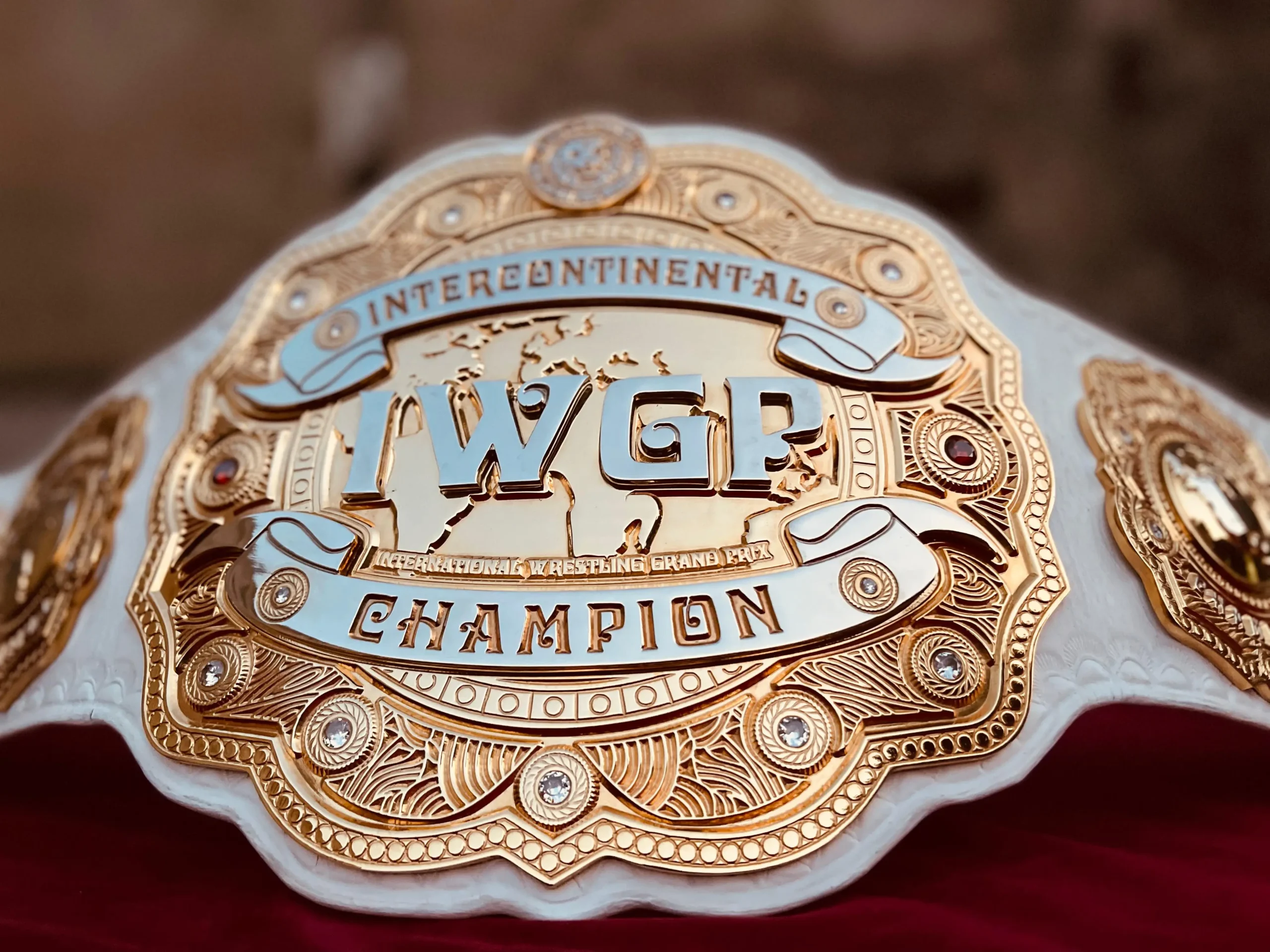 WhatsApp Image 2026-07-29 at 9.46.28 PM IWGP INTERCONTINENTAL DOUBLE STACKED Championship Belt | Elite Belts - Image 1