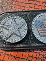 John Cena Spinner US United States Championship Title Belt | Elite Belts - Image 2