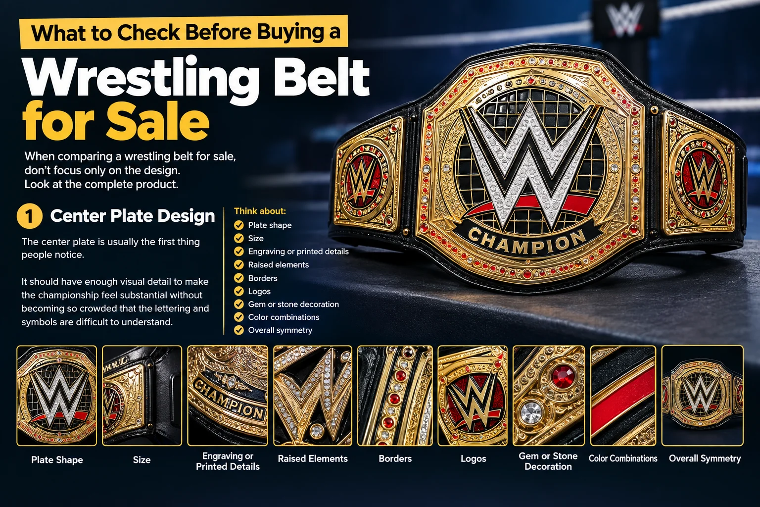 Wrestling Belt for Sale