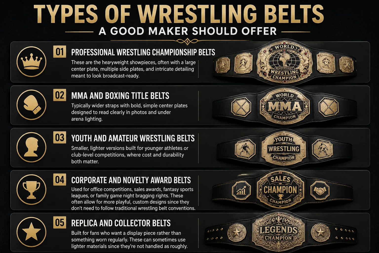 Wrestling Belt Maker
